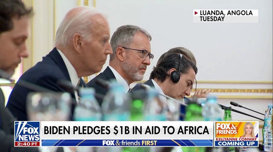 Biden visits Angola, pledges $1B in aid to Africa