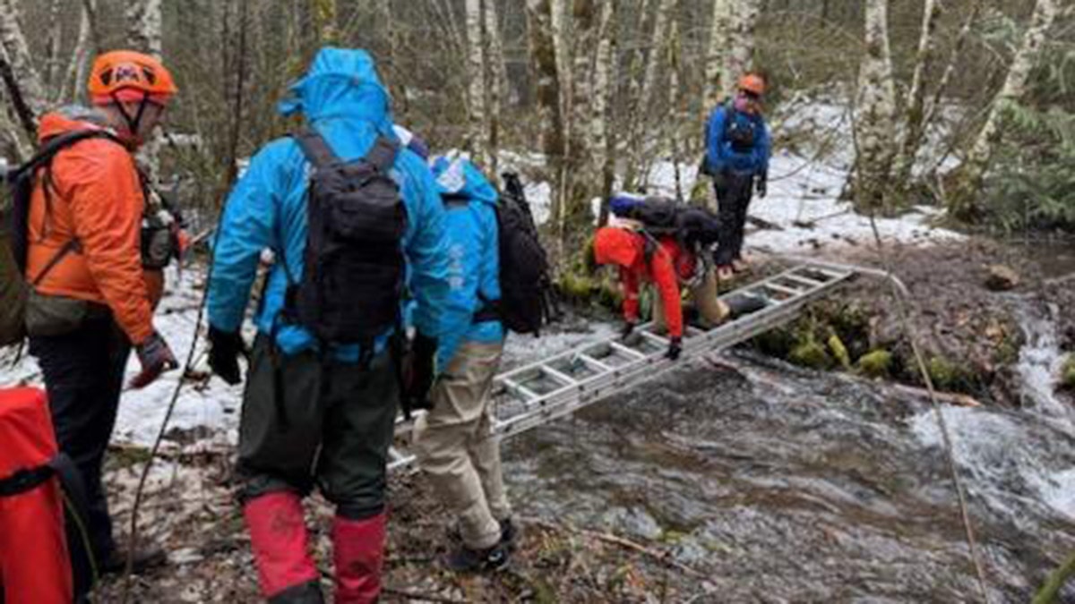 Search and rescue efforts of Portland men in Washington