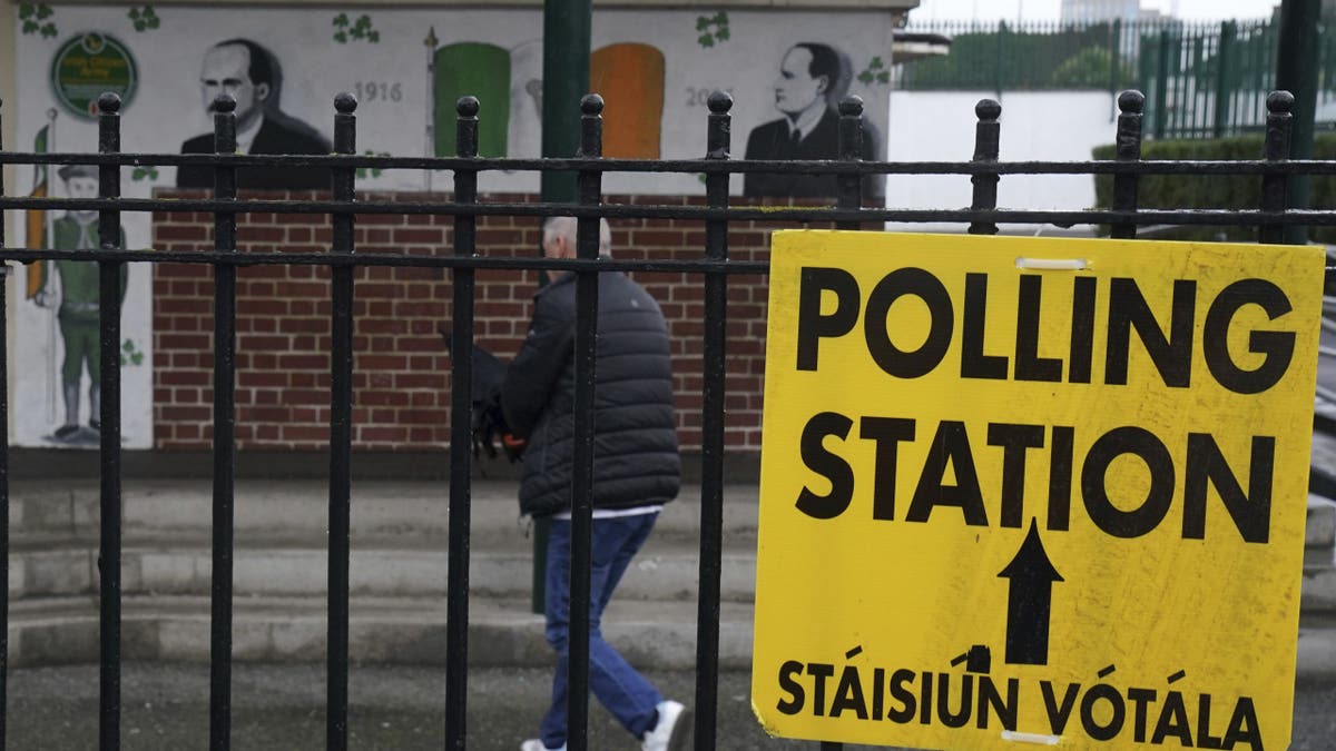 Ireland polling station