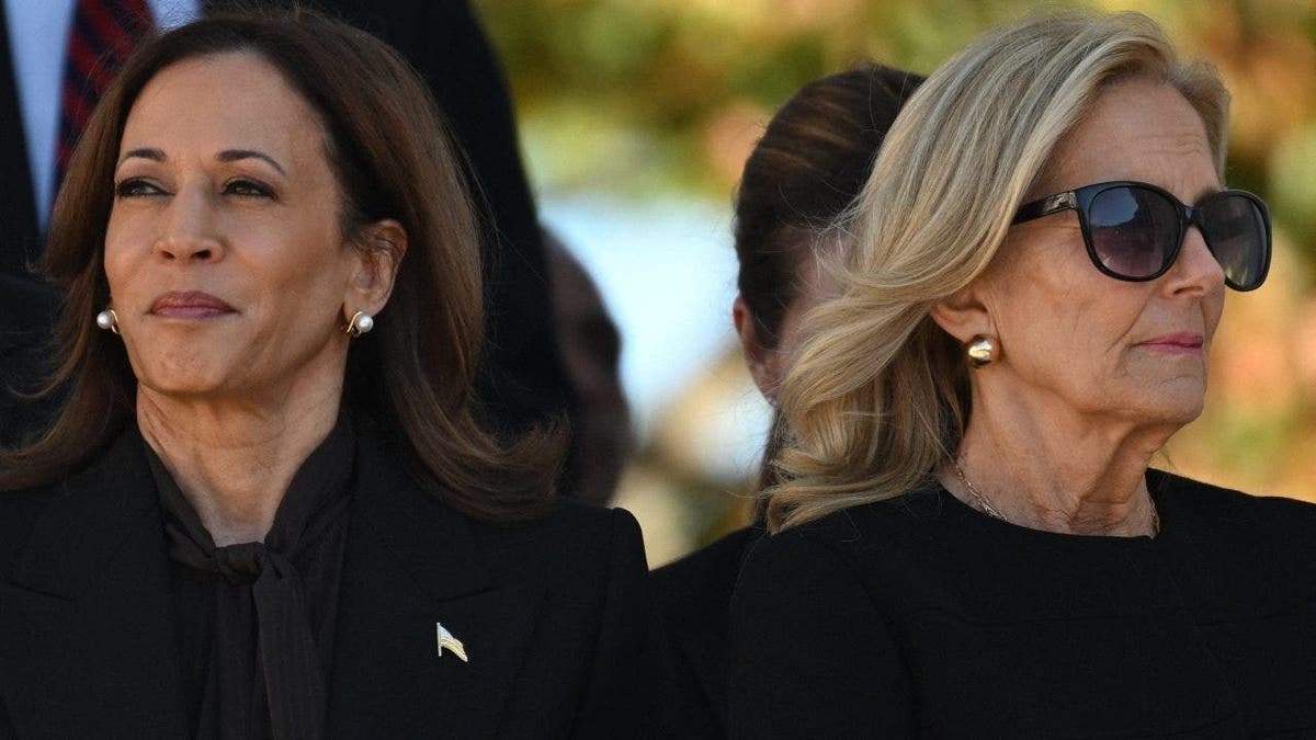 Kamala Harris and Jill Biden