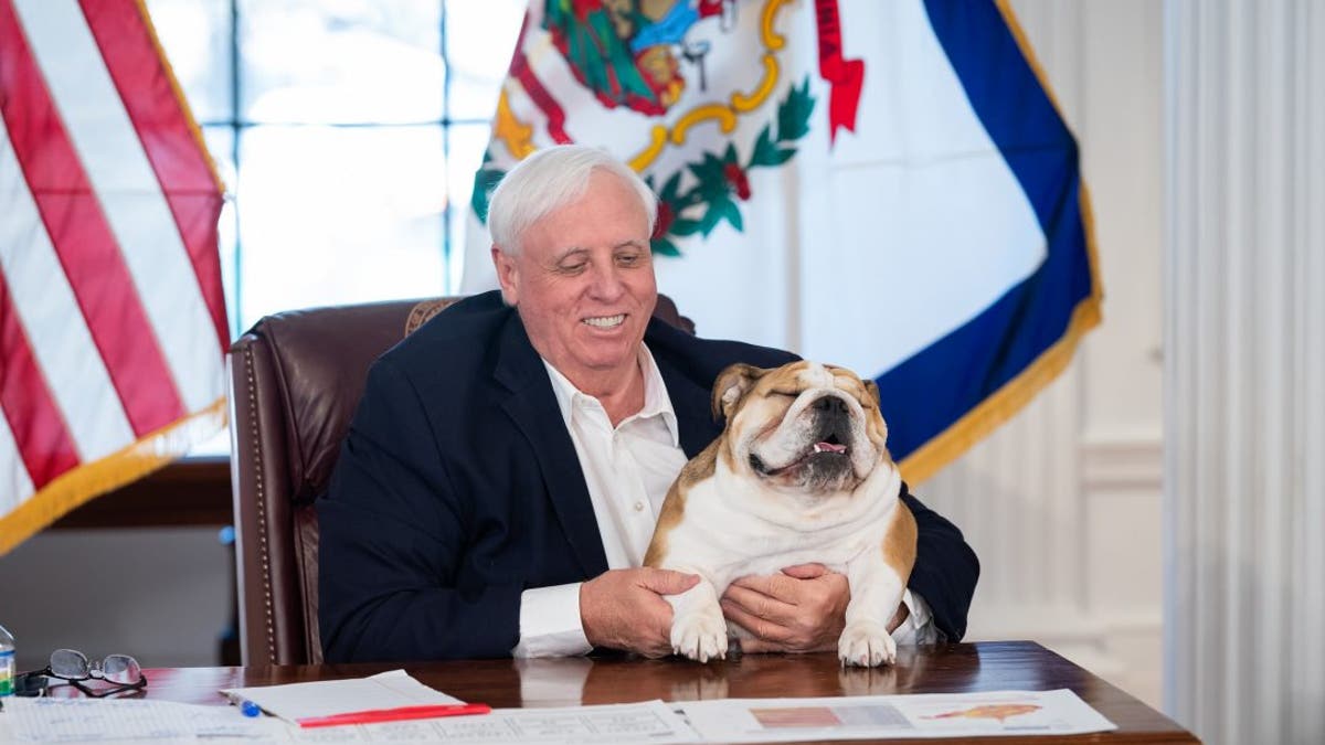 Jim Justice and Babydog