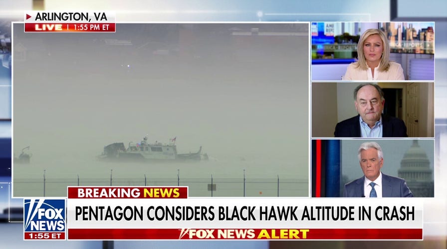 Pentagon investigates Black Hawk altitude in DC crash