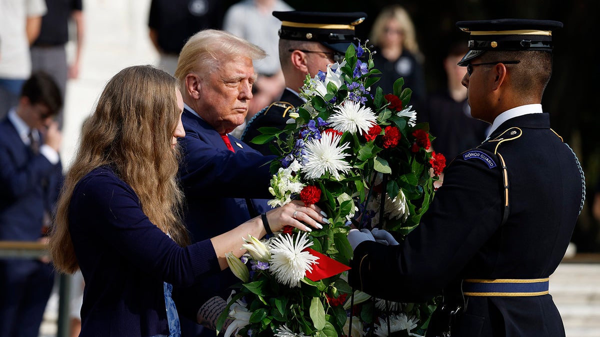 Trump Wreath Laying