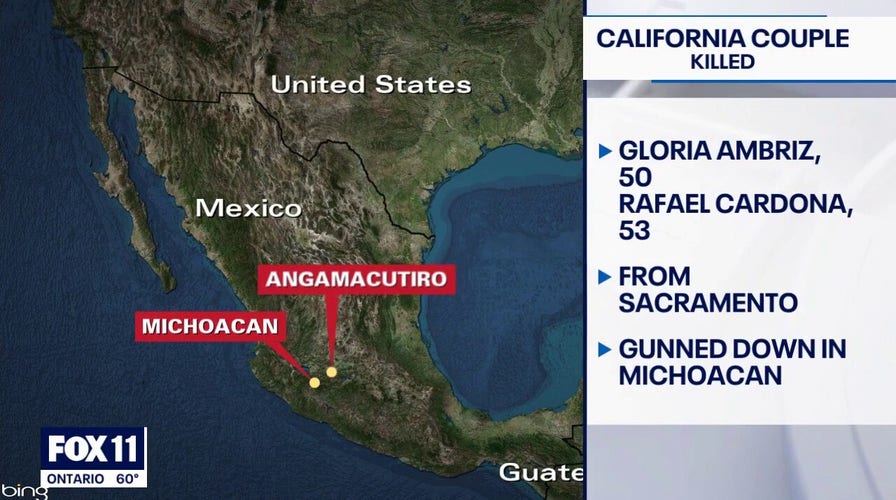 California couple killed in Mexico while on vacation