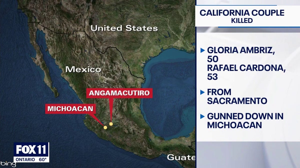 California couple killed in Mexico