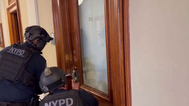 NYPD shares glimpse inside chaotic Columbia University raid of anti-Israel protesters