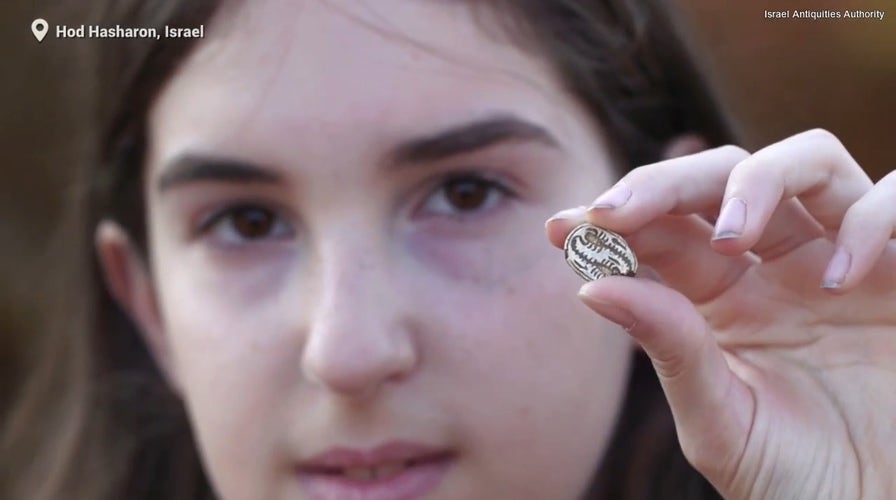 Ancient Egyptian amulet discovered by 12-year-old girl while hiking on family trip