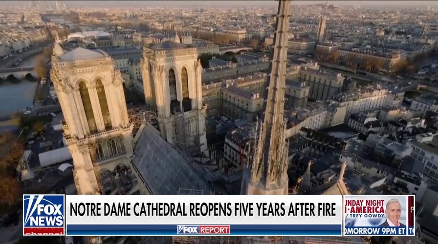 Notre Dame reopens as Trump rejoins world stage in France