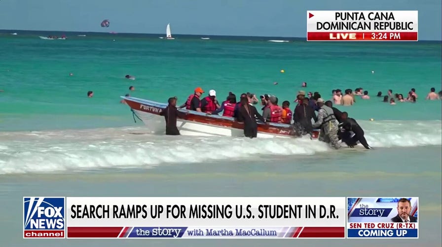 Search ramps up for missing U.S. student in the Dominican Republic