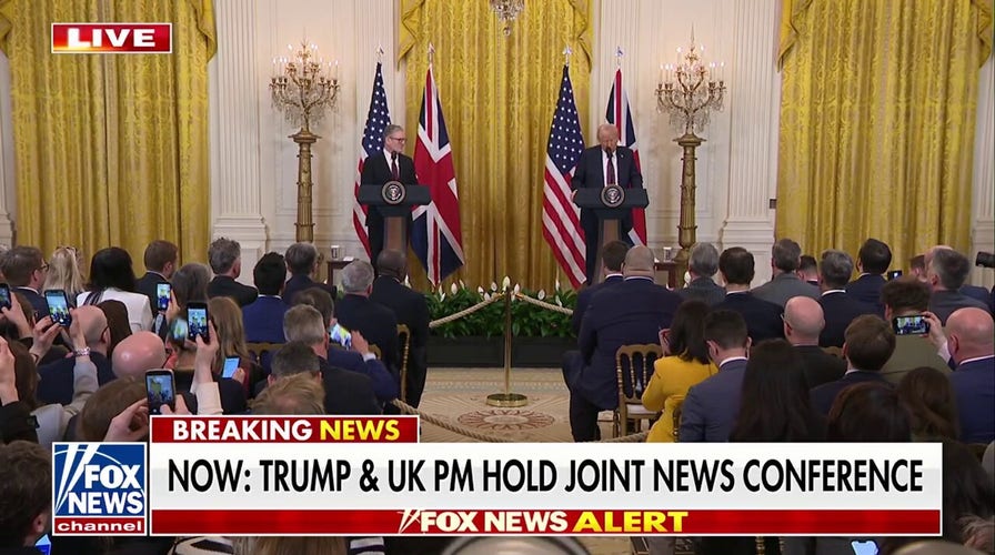 President Trump and UK Prime Minister Keir Starmer hold joint news conference