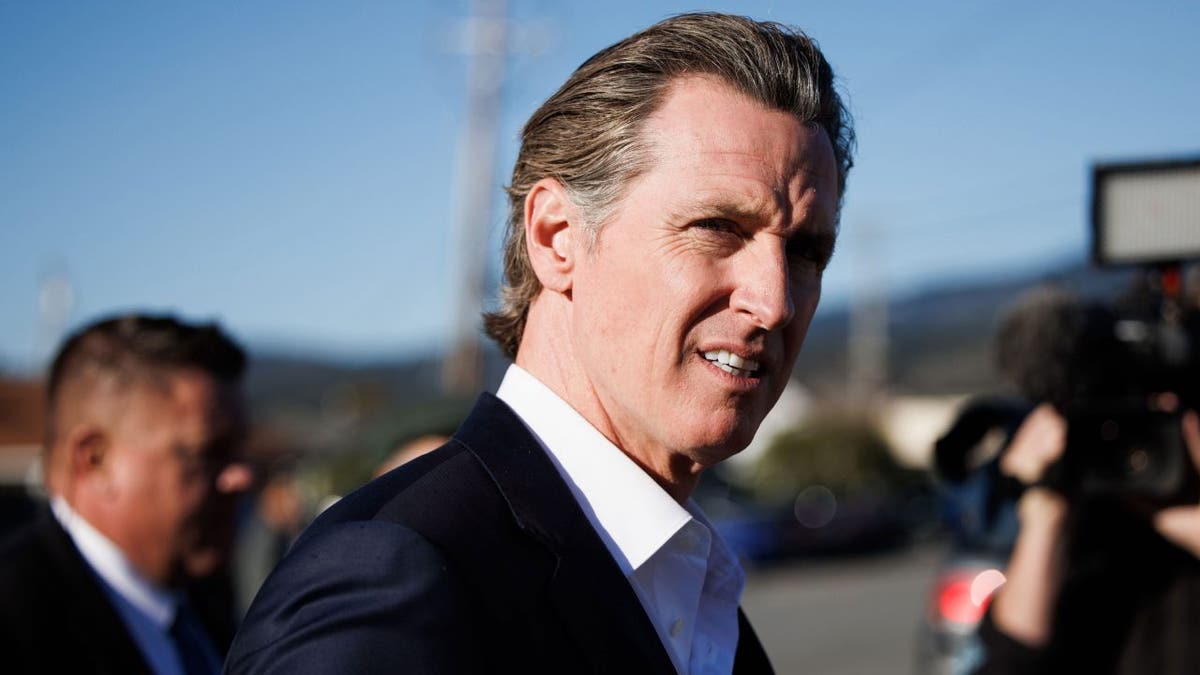 Democratic California Gov. Gavin Newsom