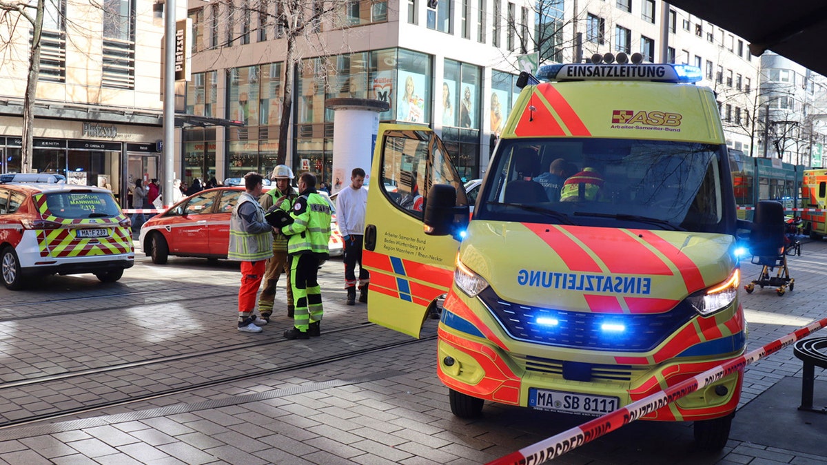 Germany car ramming scene