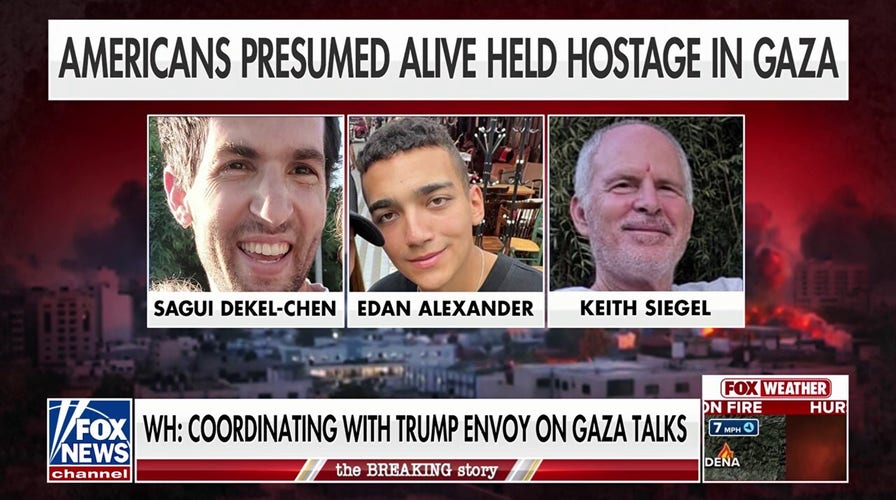 3 of 7 American hostages in Gaza believed to be alive