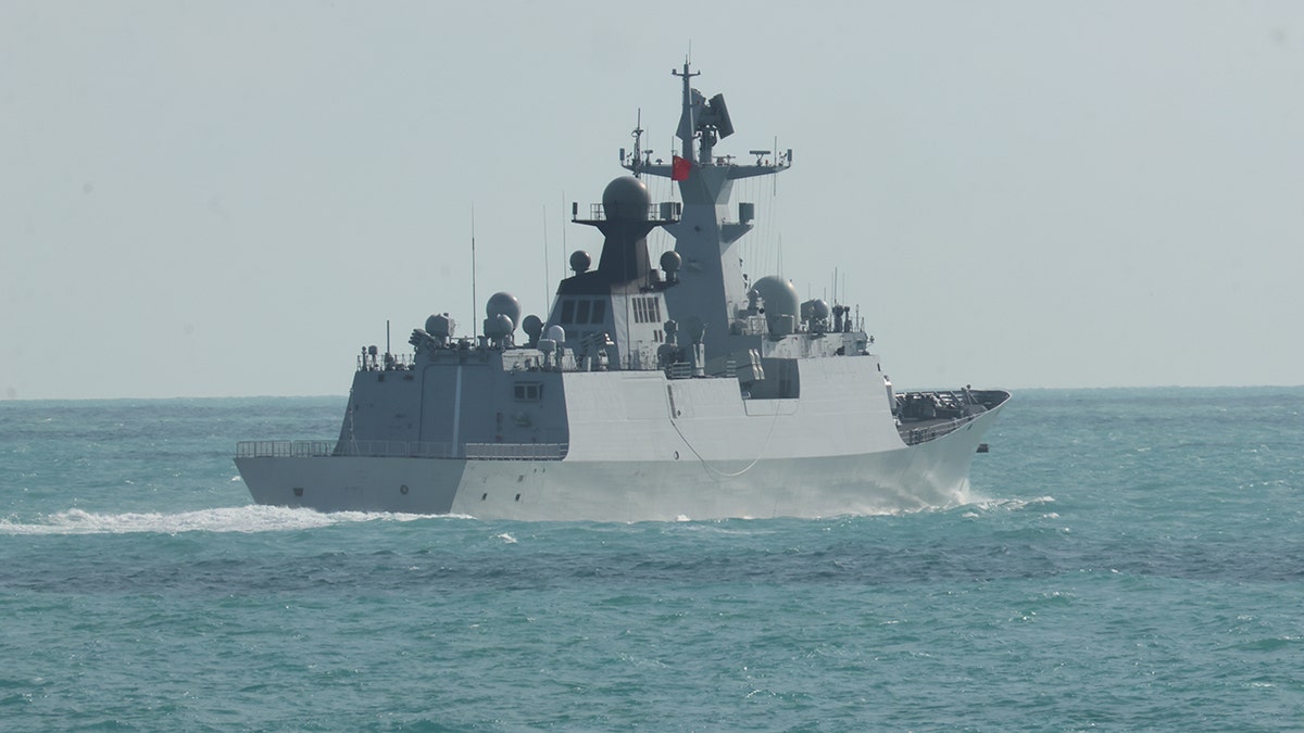 Chinese military ship