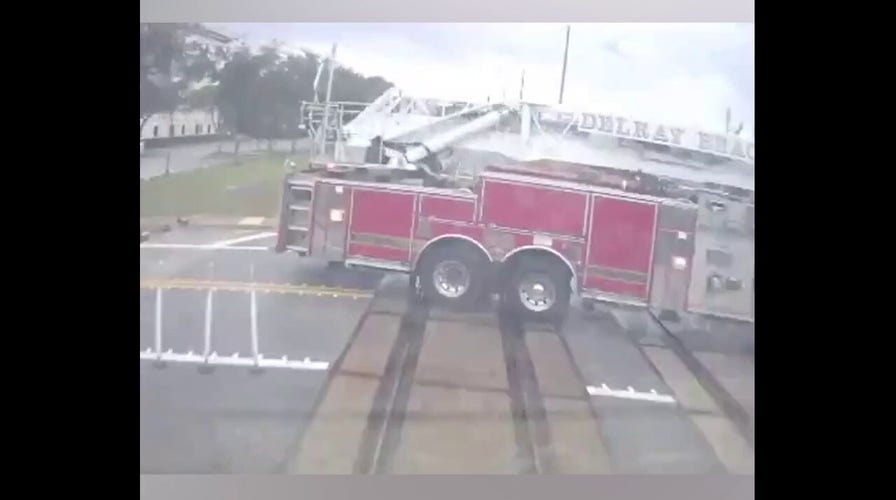 Train company releases footage of high-speed crash on Florida tracks