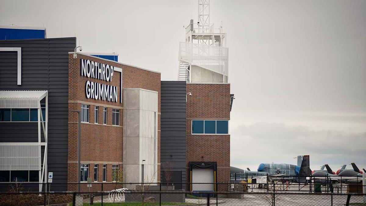 A Northrop Grumman facility at the Grand Forks Air Force Base near Grand Forks, North Dakota. Plans for a Chinese company to buy nearby land were blocked.