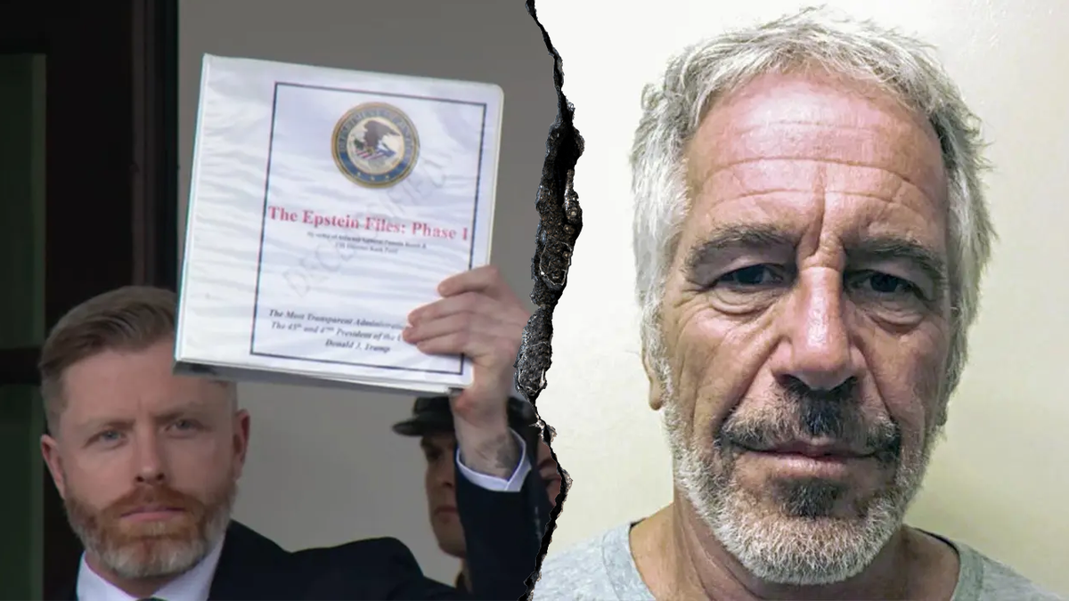 Epstein files split