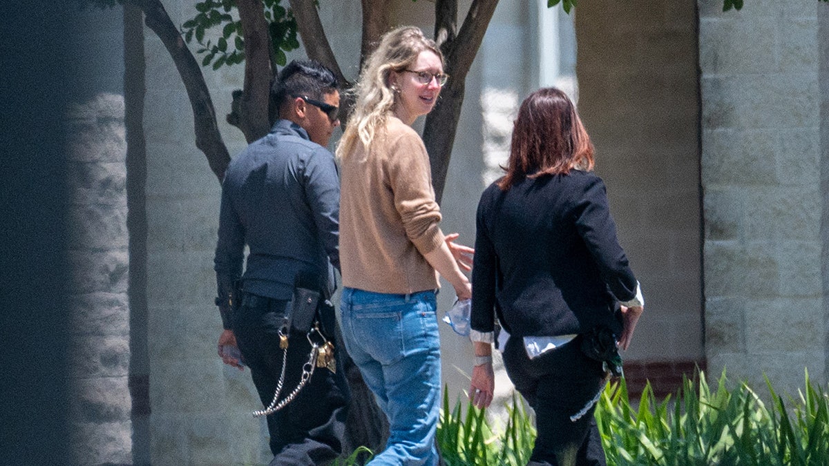 Elizabeth Holmes arrives at prison in Texas