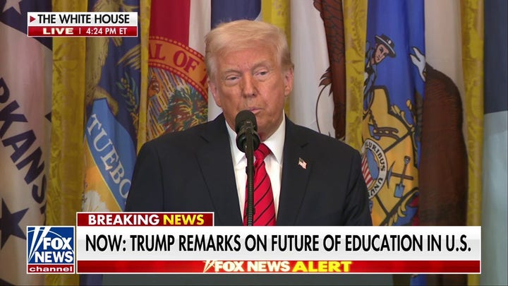  President Trump signs executive order to eliminate Department of Education