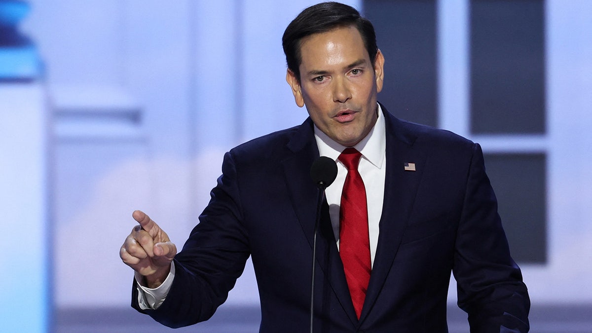 Marco Rubio speaks on Day 2 of the Republican National Convention