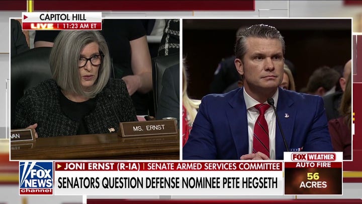 Sen. Ernst presses Hegseth on her top three military issues.