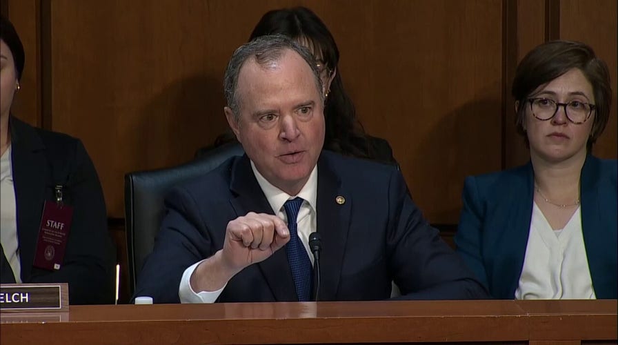 Pam Bondi spars with Sen Adam Schiff at testy confirmation hearing