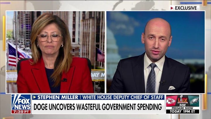 Stephen Miller praises Trump, DOGE amid government slashing: 'Drain the swamp isn't just a talking point. It's a mandate.'