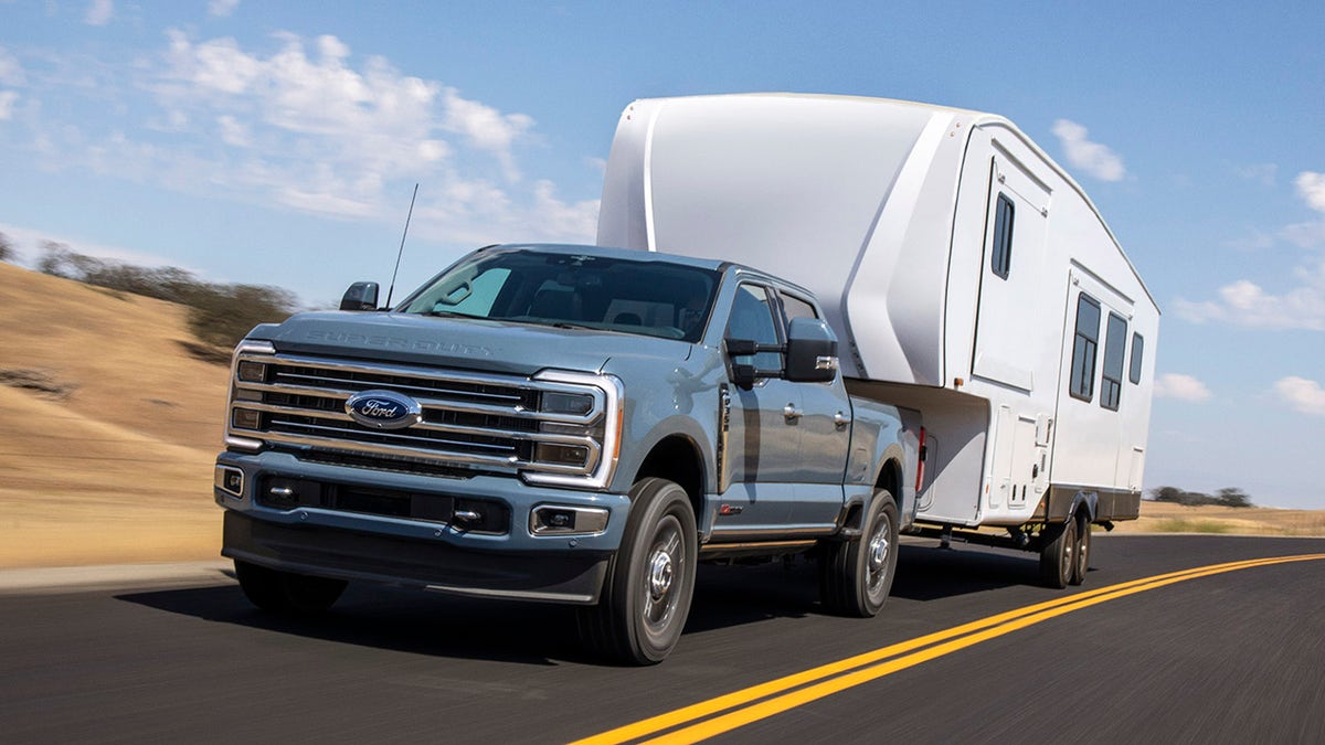 Ford Super Duty towing