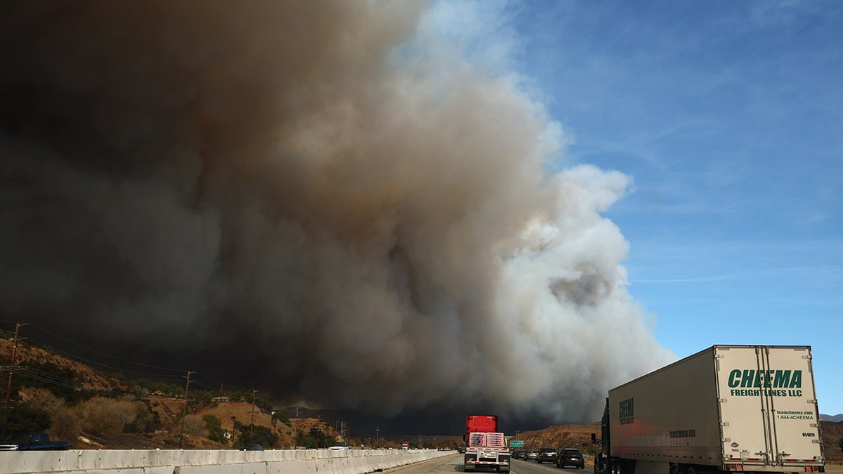 Rapidly Growing Hughes Fire North Of Los Angeles Forces Evacuations