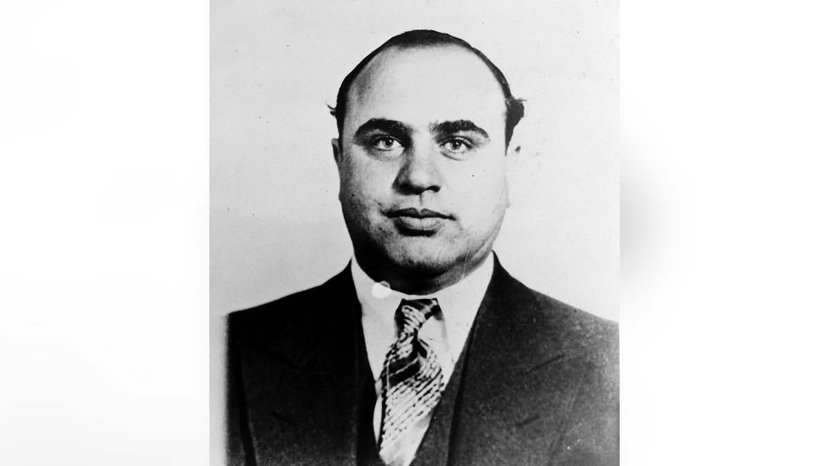 Mugshot of Al Capone.