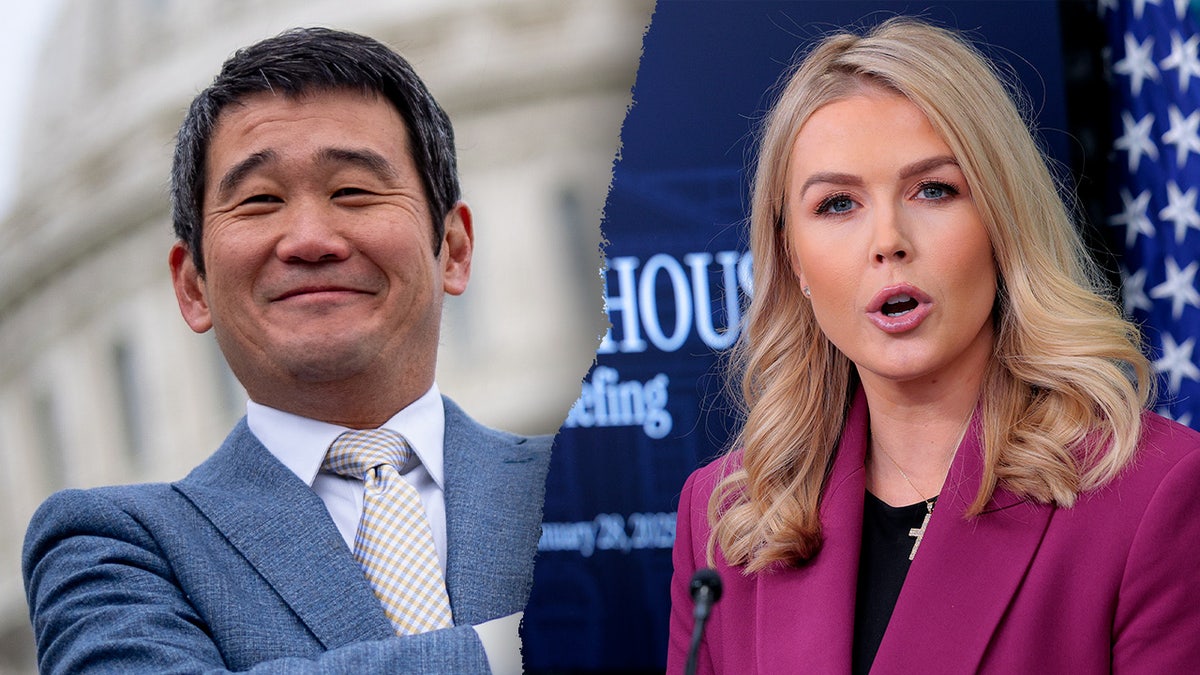 Rep. Dave Min and Trump Press Secretary Karoline Leavitt