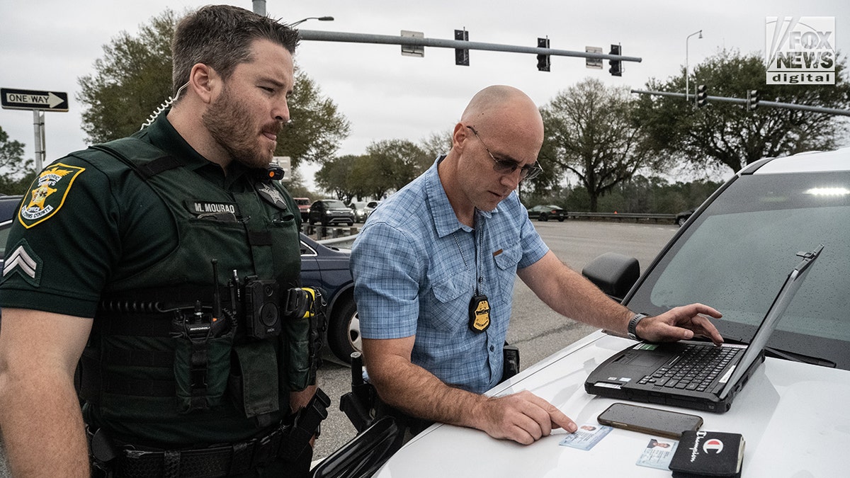 A task force arrests illegal migrants in Florida