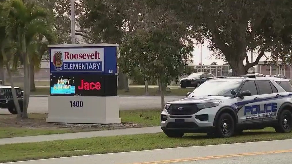 Roosevelt Elementary school in Cocoa Beach, Florida