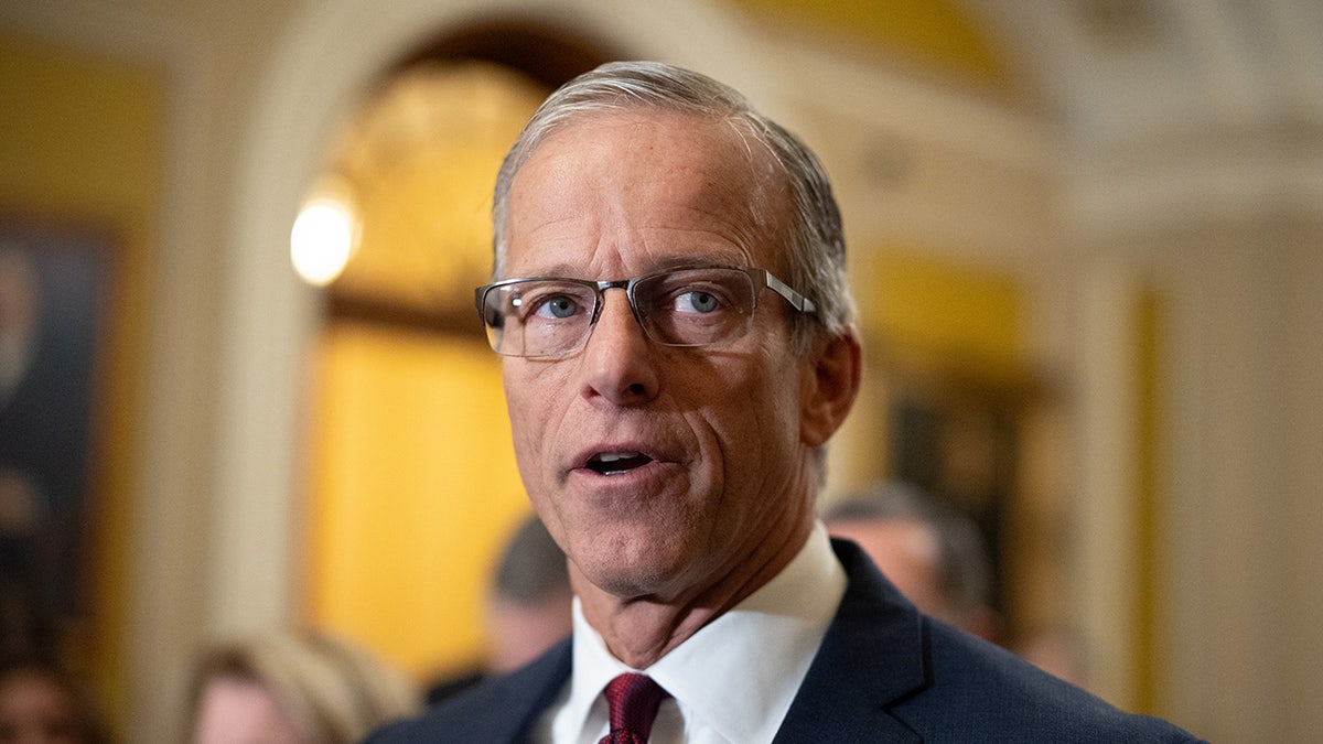 John Thune closeup shot