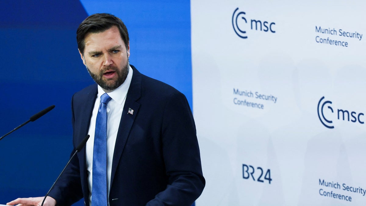 JD Vance speaks at munich Security Conference