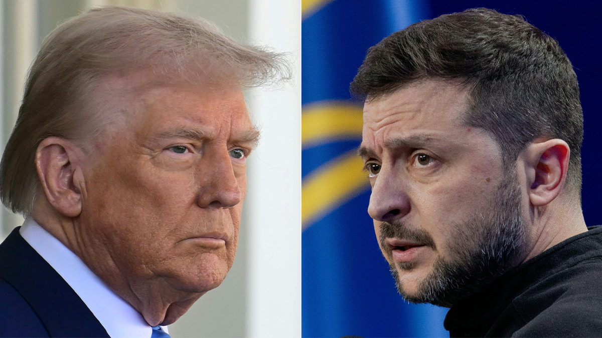 Trump and Zelenskyy