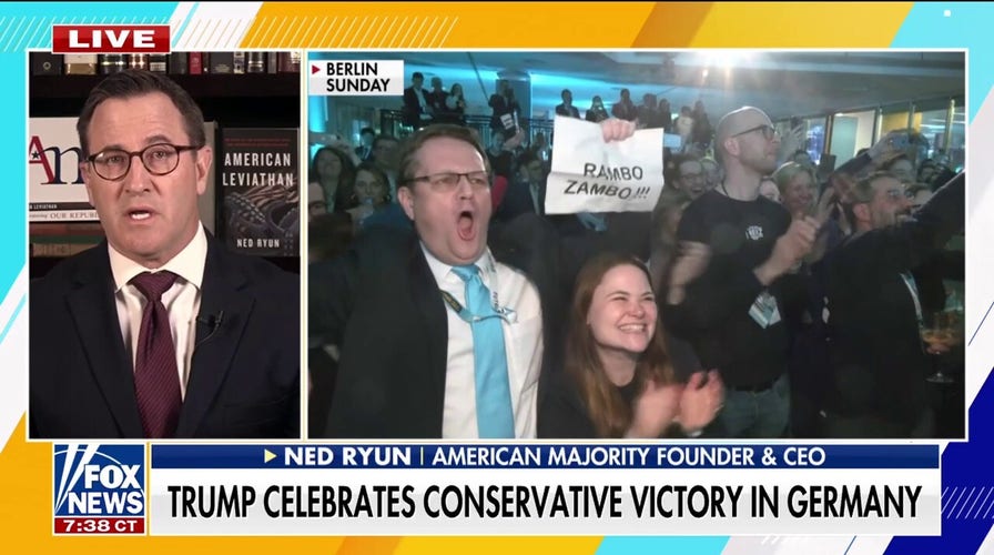 Ned Ryun on conservative party winning Germany's election: 'Time for them to grow up'