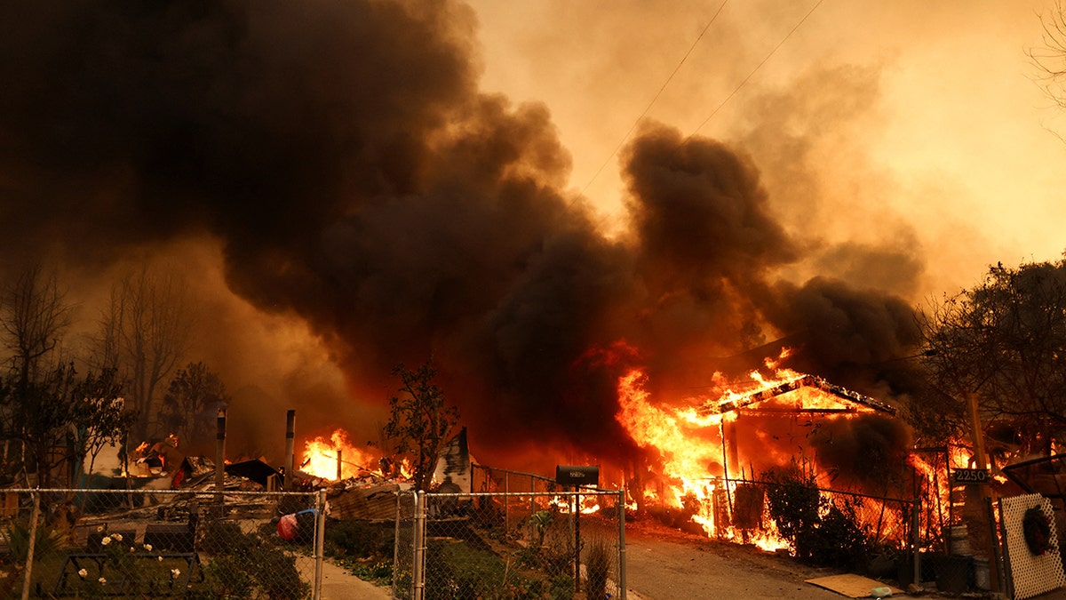 Eaton wildfire in Altadena