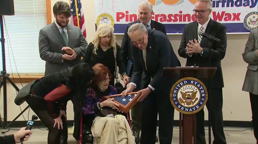 Schumer honors 'living legend' Holocaust survivor in NY event: 'Beacon of hope' 