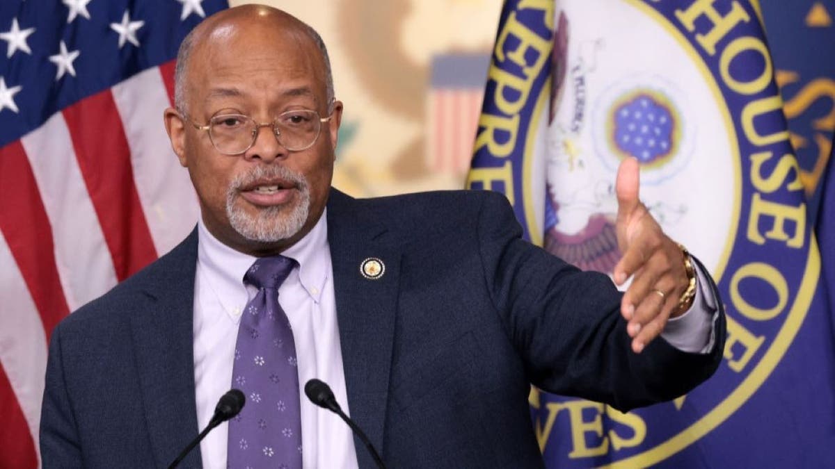 WASHINGTON, DC - FEBRUARY 12: U.S. Rep. Glenn Ivey (D-MD) speaks during a news conference on the nomination of Kash Patel to be the next FBI Director at the U.S. Capitol on February 12, 2025 in Washington, DC. Rep. Glenn Ivey (D-MA) held the news conference to urge the Senate not to confirm Patel. (Photo by Alex Wong/Getty Images)