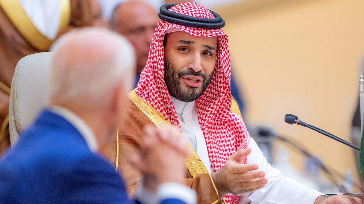 Biden meets with Saudi Arabia's Crown Prince Mohammed bin Salman