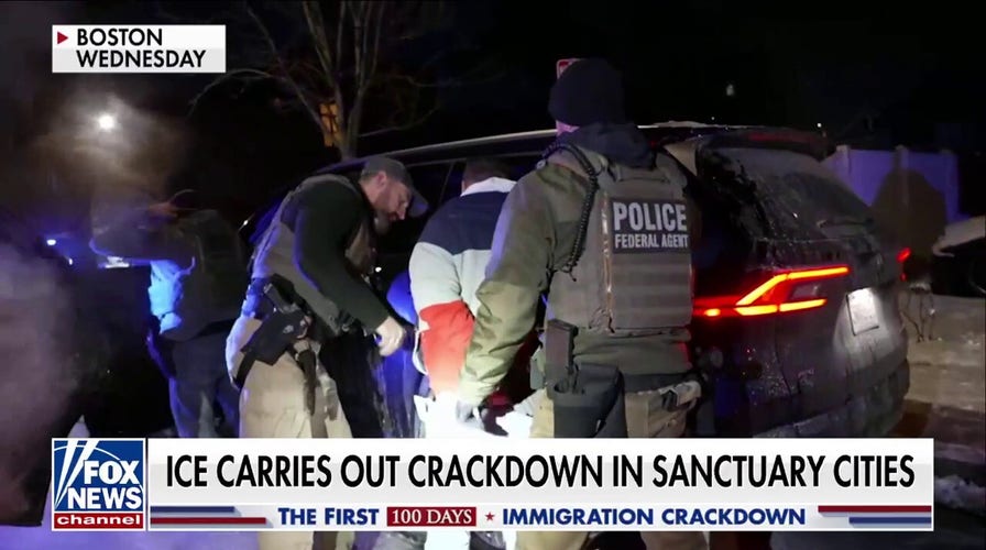 ICE arrests hundreds of criminal illegal immigrants amid Trump admin's migrant crackdown