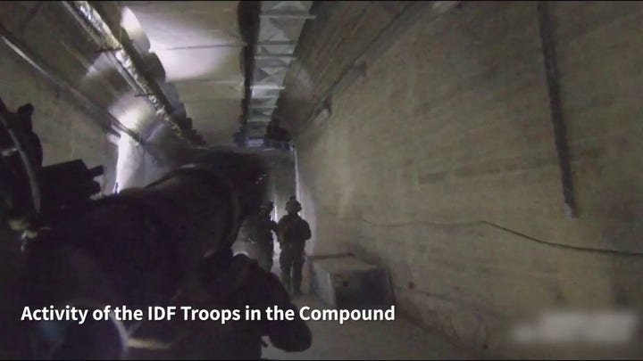 Footage from the bodycams of Israeli special forces