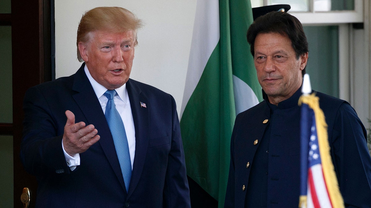 Trump and Pakistan prime minister