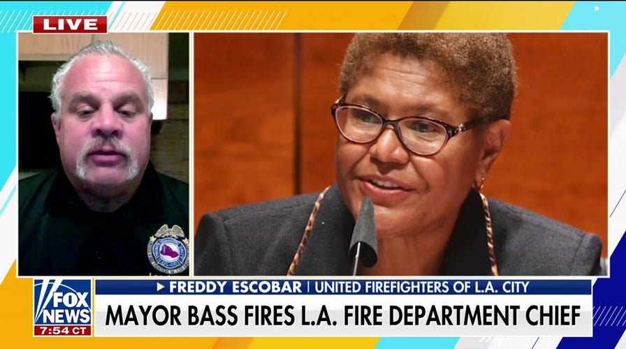 Mayor Bass' reasons for removal of LA fire department chief are ‘inaccurate': President of United Firefighters of LA