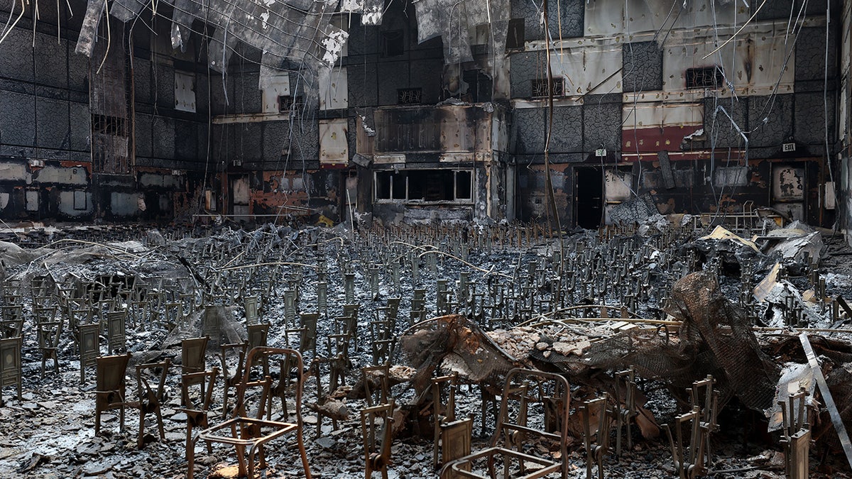 Aftermath of the California wildfires