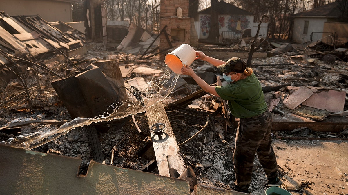 Damage from Palisades Fire