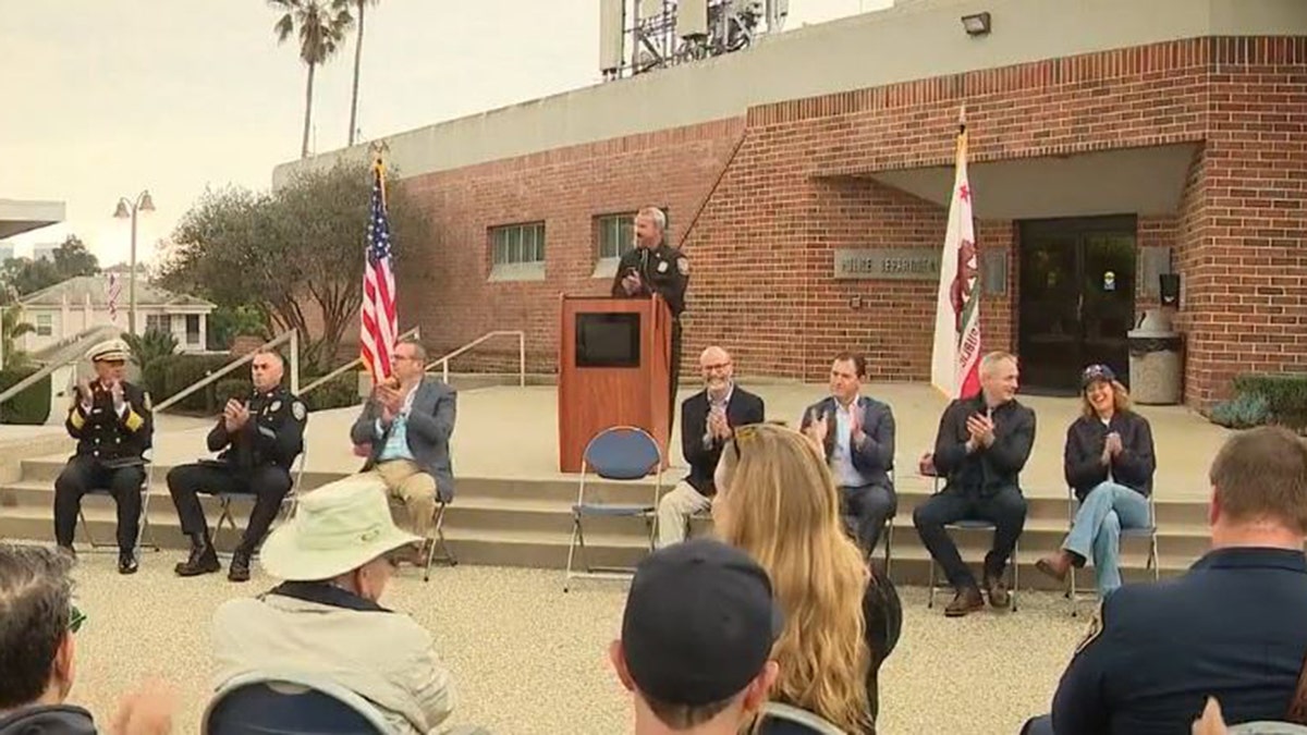 El Segundo firefighter ceremony