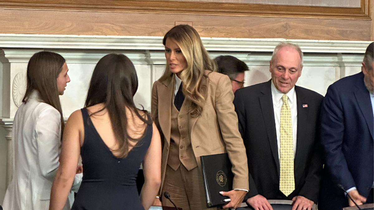 Melania Trump on the Hill 