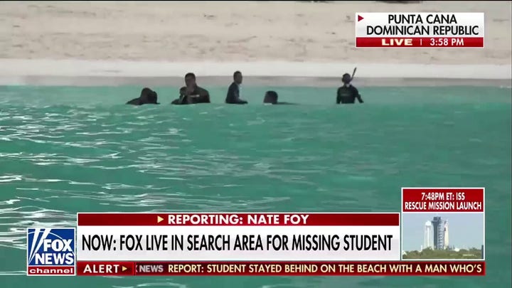 Divers search for missing college student in Dominican Republic